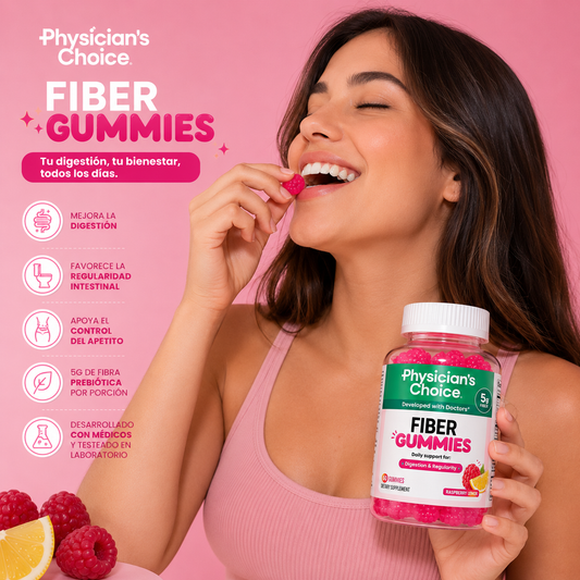 Fiber Gummies: Digestión ligera todos los días.