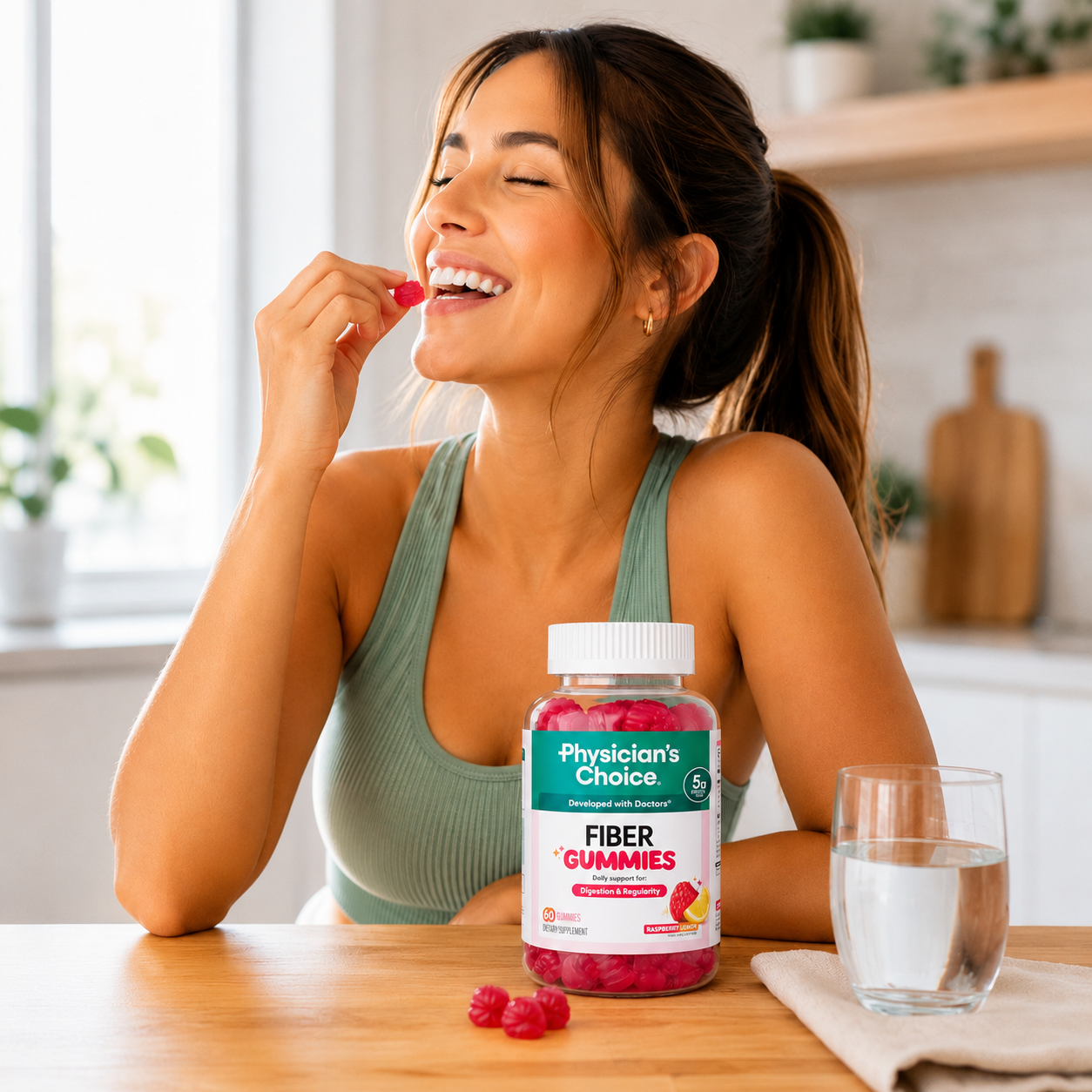 Fiber Gummies: Digestión ligera todos los días.
